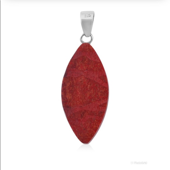 Sponge Coral Pendant in Sterling Silver - Picture 4 of 8